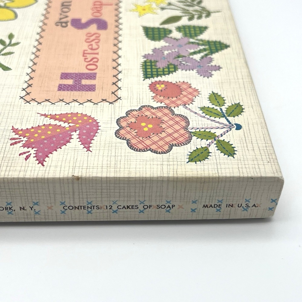 Vintage Avon Hostess Soap Sampler 1964-65 Original Box 12 Pastel Cakes Of Soap - Picture 13 of 16